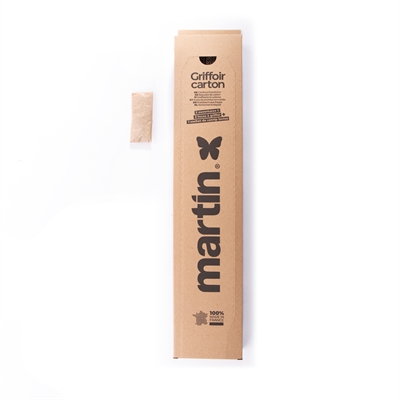 Martin krabplank karton catnip 46×12,5×4 cm – fsc-gecertificeerd