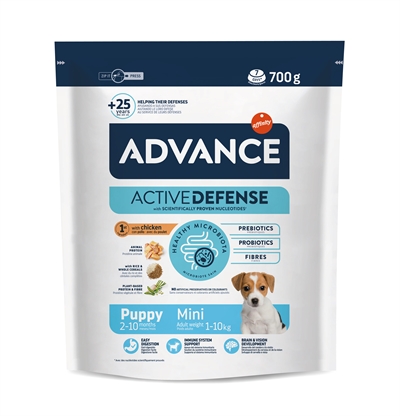 Advance puppy protect mini 700 gr – puppyvoeding voor kleine rassen