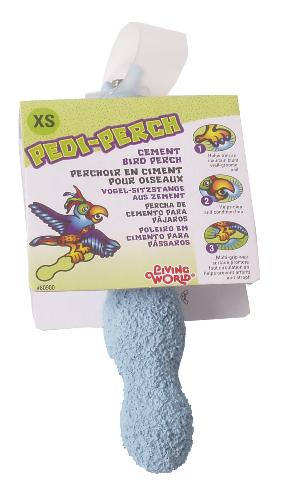 Living world stenen zitstok met klem | 12 cm