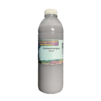 Dierendrogist vlooienshampoo hond | 1000 ml