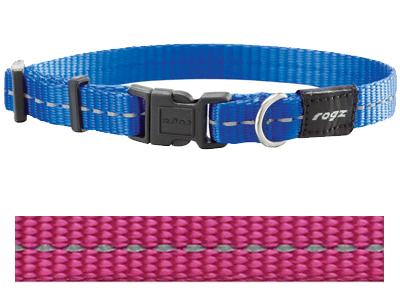 Rogz for dogs nitelife halsband roze