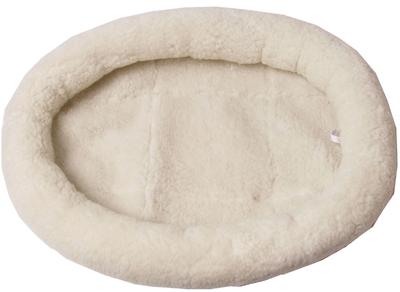 Merkloos kattenmand imitatie schapenwol | 48x38x8 cm