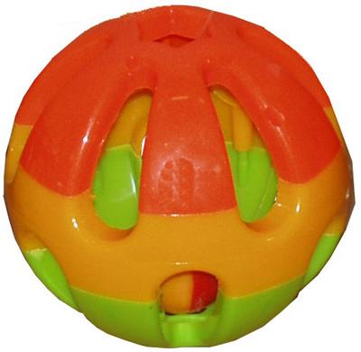 Plastic knaagdierbal met bel