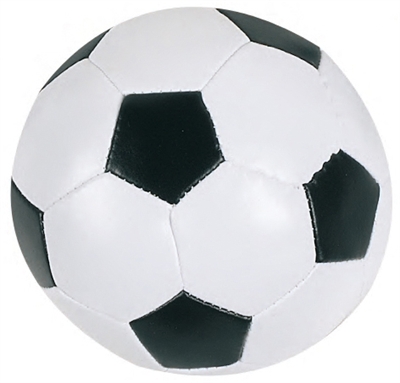 Flamingo voetbal zacht | 6 cm