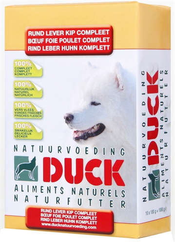 Duck rund / lever / kip compleet breeder