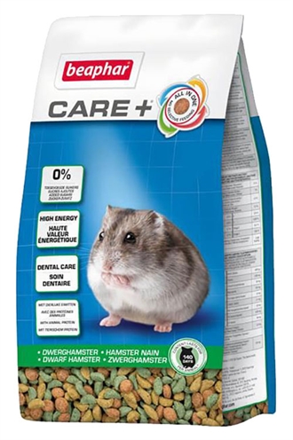 Beaphar care+ dwerghamster | 700 gr voeding voor dwerghamsters