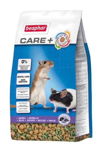 Beaphar care+ gerbil | 700 gr voer voor gerbils