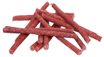 Petsnak petsnack munchy rood | 5 inch 12,5 cm 100x9-10mm