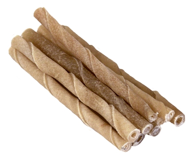 Petsnack snack twisted stick 5 inch | 50 stuks gedraaid