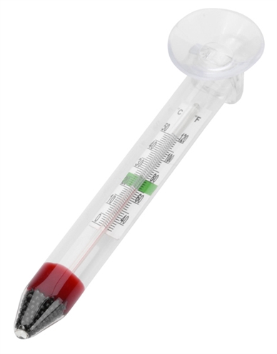 Ebi thermometer glas 0-50° met zuiger | voor nauwkeurige temperatuurmetingen