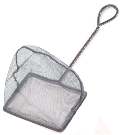 Ebi vis schepnet grof v-vorm | 8 cm - zwart
