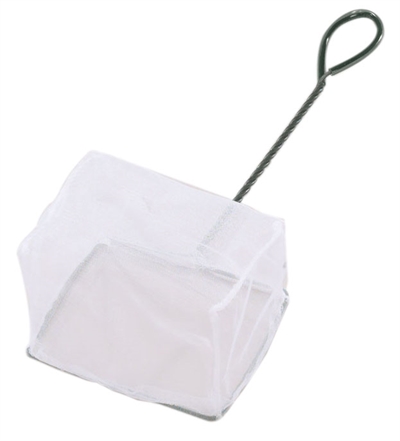 Ebi vis schepnet fijn u-vorm wit | 8 cm