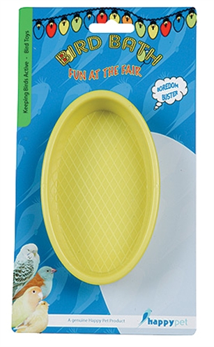 Happy pet fun at the fair vogel ligbad | 13x8x3,5 cm