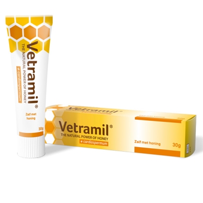 Vetramil honingzalf met cardiospermum | 30 gr