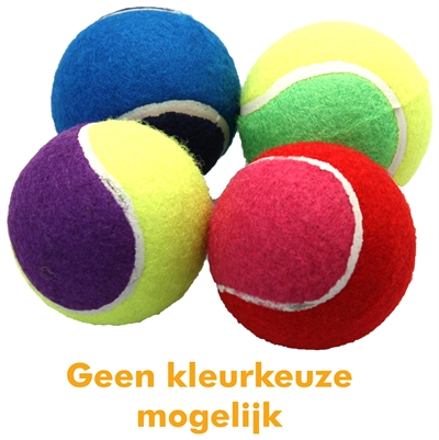 Happy pet tennisbal assorti | 4 stuks 6,5x6,5x6,5 cm