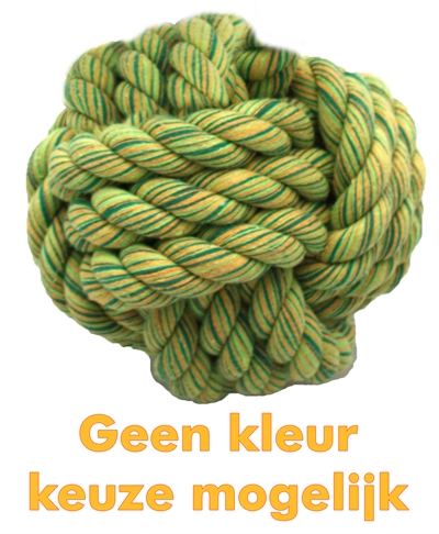 Happy pet nuts for knots touwbal | medium 9,5x9,5x9,5 cm