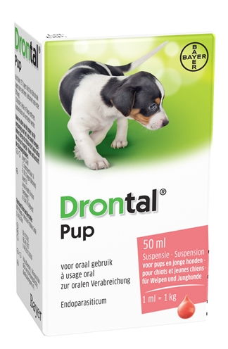 Bayer drontal ontworming pup | 50 ml