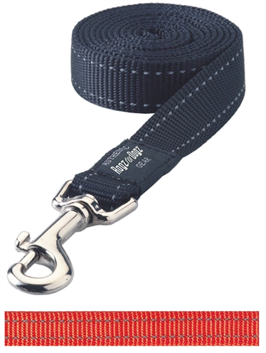Rogz for dogs fanbelt long lijn oranje | 20 mm x 1,8 mtr