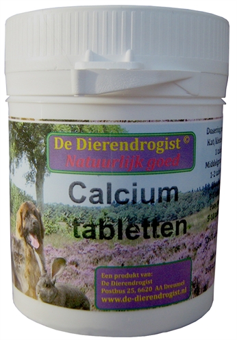 Dierendrogist calcium tabletten | 100 st