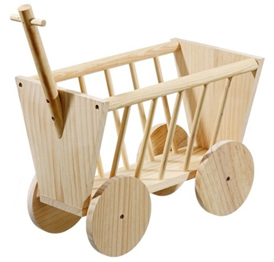 Karlie wonderland houten bolderwagen | medium