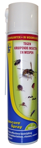Merkloos topscore kruipende insect/wesp | 400 ml