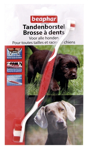 Beaphar tandenborstel | voor honden en katten
