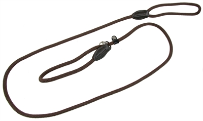 Hunter retrieverlijn freestyle bruin | 170x0,8 cm