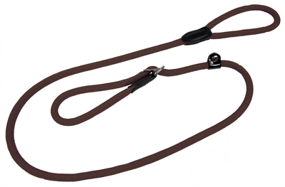 Hunter retrieverlijn freestyle bruin | 170x1 cm