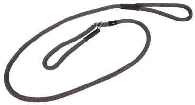 Hunter retrieverslijn met stop freestyle grijs | 170x1 cm