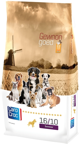 Carocroc senior gold 16/10 | 3 kg hondenvoer