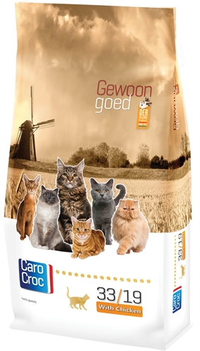 Carocroc kat kip | 2 kg dierlijke voeding