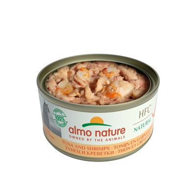 Almo nature cat tonijn / garnalen