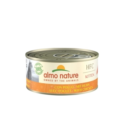Almo nature cat kitten kip | 24x70 gr kattenvoer