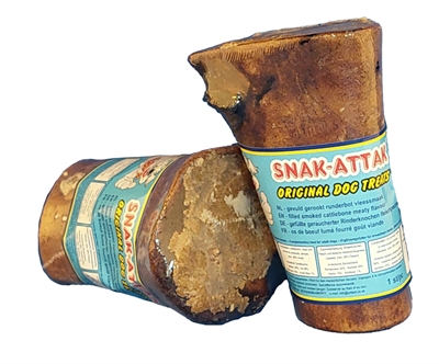 Snak attak gerookt runderbot gevuld met vlees smaak