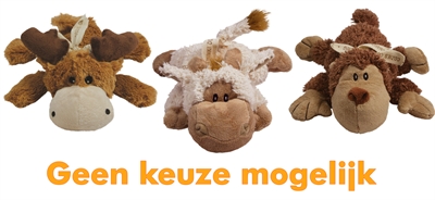 Kong cozie naturals assorti | 23x11x21,5 cm