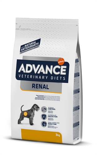 Advance veterinary diet dog renal | 3 kg nierdieet