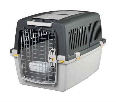 Trixie reisband gulliver lichtgrijs / donkergrijs | 52x51x72 cm