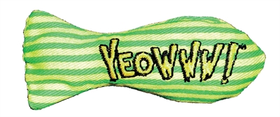 Yeowww stinkies catnip sardientje | gestreept 7,5 cm