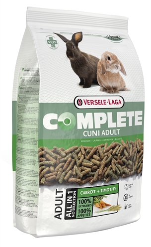 COMPLETE Cuni Konijn Adult Dental Care lange silicaatvezels, 20% ruwe vezel, 10% verse groenten - Naturel - 1,75 kg