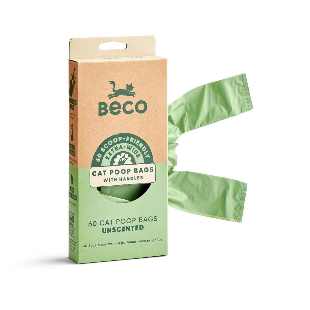 Cat Poop Bags - Unscented (60)