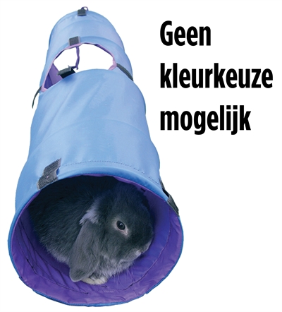 ROSEWOOD Konijnentunnel Activity Klittenband koppelbaar - Assorti - 90x20x20 cm