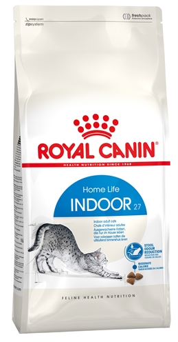 ROYAL CANIN Kattenvoer INDOOR Behoud ideaal gewicht & vermindert geur ontlasting, ondersteunt darmgezondheid - 400 g