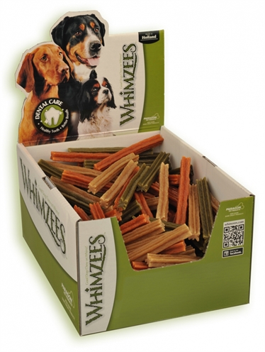 WHIMZEES Kauwstick WHIMZEES STIX Vegetarisch, verwijdert tandplak & langdurig kauwplezier -