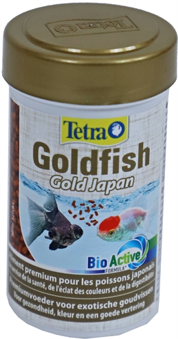 TETRA Voer voor goudvissen ANIMIN GOLD Spirulina voor kleur & gehydrolyseerde proteïnen, vlokreeftjes - 100 ml