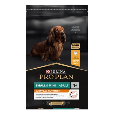 PRO PLAN Hondenvoer Adult Small & Mini Kip Nutri-Intense, gebitsverzorging & kleine brokjes - 7 kg