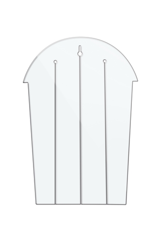 IMAC Deur voor honden- en kattenhok Zeus 50 PVC niet-giftig, eenvoudig te monteren - 19,7x29x0,2 cm