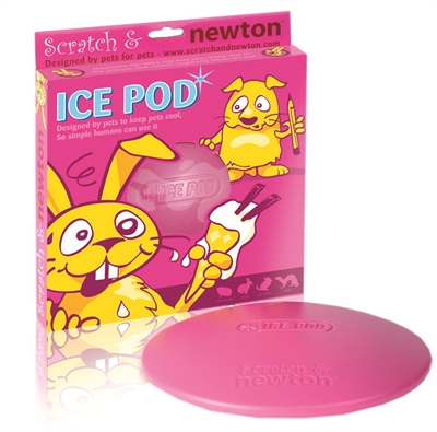 SCRATCH&NEWTON Koelschijf ICE POD - Langdurige verkoeling, vriezerklaar, knagervast - 21 cm