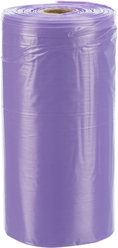 TRIXIE Poepzakjes Met lavendelgeur | Compact, past op alle houders, geurmaskerend - 4x20 st