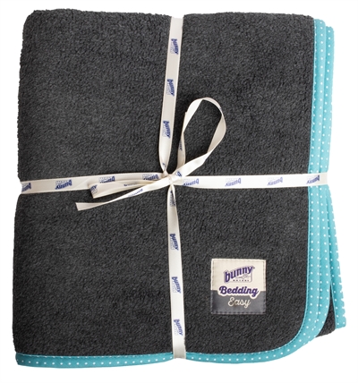 BUNNY NATURE Bunnybedding Easy Plasmat Absorberend stofvrij wasbaar - Turquoise - 112x51 cm