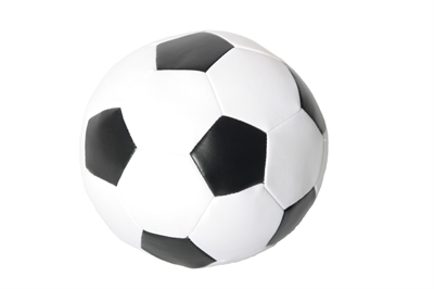 MARTIN Zachte Voetbal Schuimgevuld, makkelijk op te pakken door hond - Assorti - Ø15 cm